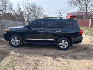 2014 Toyota Land Cruiser 200 Series Рестайлинг 1, чёрный, 4700000 рублей, вид 4