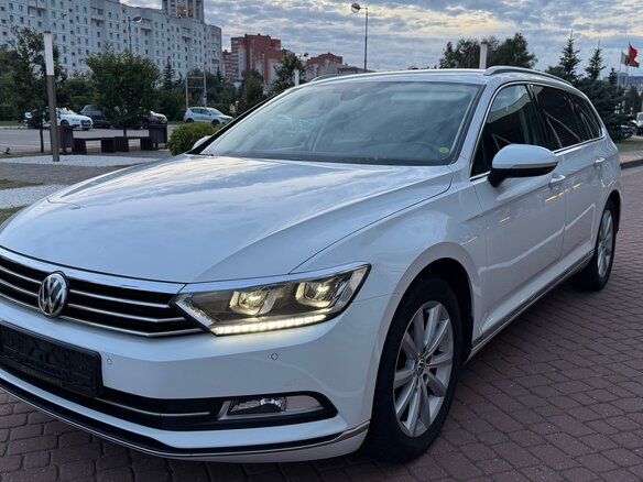 2018 Volkswagen Passat B8, белый, 1990000 рублей - вид 1