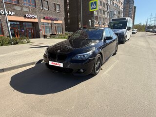 2008 BMW 5 серии 525i V (E60/E61) Рестайлинг, синий, 1050000 рублей, вид 1