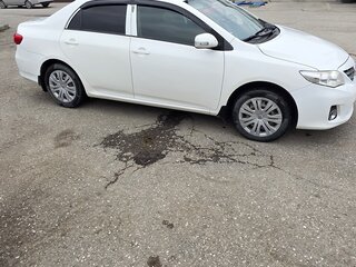 2012 Toyota Corolla X (E140, E150) Рестайлинг, белый, 750000 рублей, вид 2
