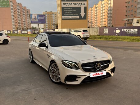 2017 Mercedes-Benz E-Класс AMG 43 AMG V (W213), белый, 3670000 рублей, вид 3