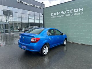 2017 Renault Logan II, синий, 584000 рублей, вид 2