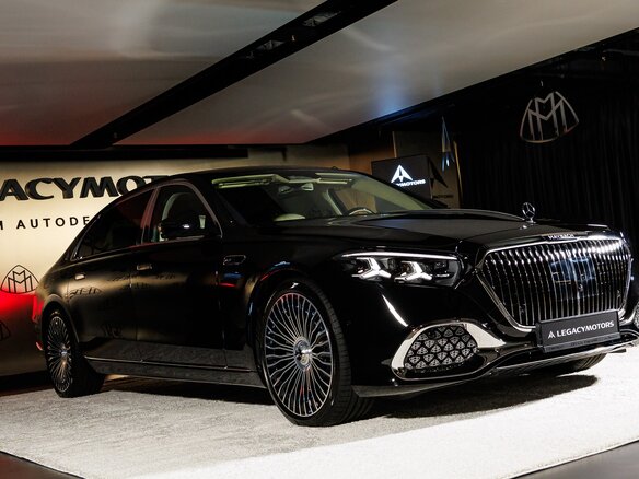 2026 Mercedes-Benz Maybach S-Класс 580 II (Z223) Рестайлинг, чёрный, 38700000 рублей - вид 2