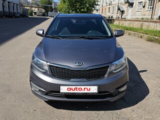 2016 Kia Rio III Рестайлинг, серый, 900000 рублей, вид 2