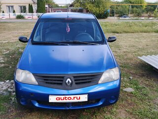 2006 Renault Logan I, синий, 180000 рублей, вид 2