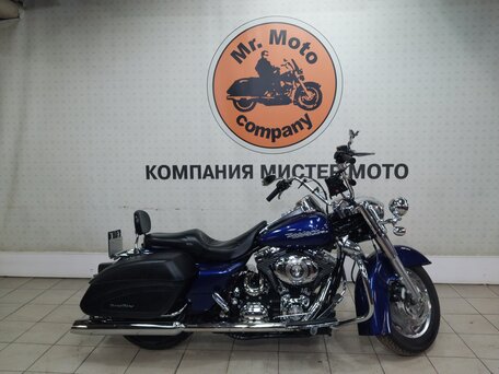 2007 Harley-Davidson Road King, синий, 849000 рублей, вид 1