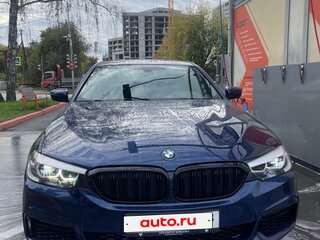2018 BMW 5 серии 520d xDrive VII (G30/G31/G38), синий, 3050000 рублей, вид 2