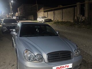 2008 Hyundai Sonata ТагАЗ IV (EF) Рестайлинг, серебристый, 500000 рублей, вид 2
