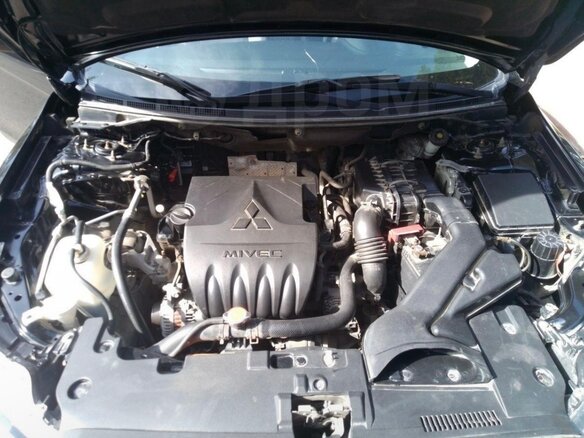 2008 Mitsubishi Lancer X, чёрный, 740000 рублей - вид 5