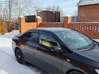 2008 Toyota Corolla X (E140, E150), чёрный, 630000 рублей, вид 5