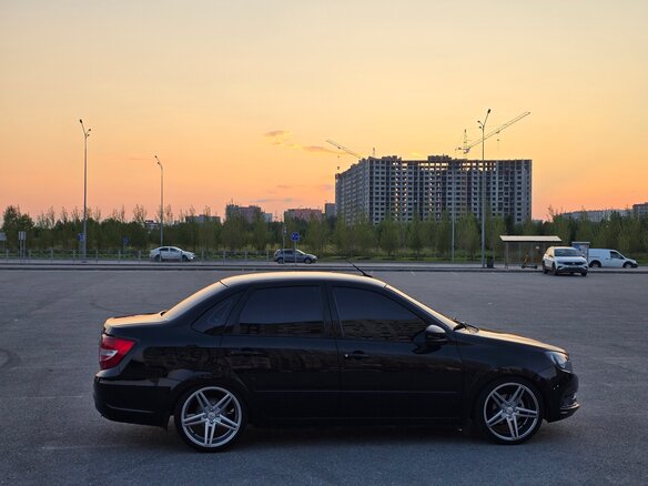 2023 Lada (ВАЗ) Granta I Рестайлинг, чёрный, 850000 рублей - вид 5