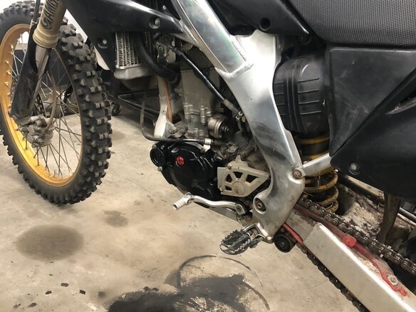 2003 Honda CRF 250R, чёрный, 195000 рублей - вид 8