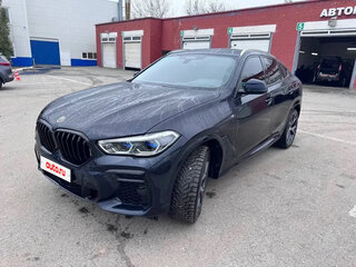 2022 BMW X6 40i III (G06), синий, 7750000 рублей, вид 1