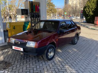 2008 Lada (ВАЗ) 21099, красный, 255000 рублей, вид 2