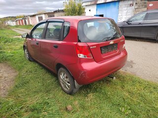 2007 Chevrolet Aveo I, красный, 129999 рублей, вид 5