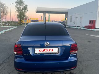 2017 Volkswagen Polo V Рестайлинг, синий, 1100000 рублей, вид 3