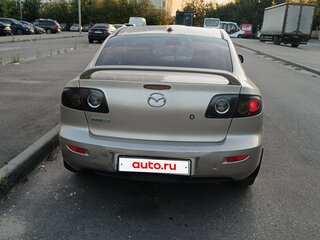 2006 Mazda 3 I (BK) Рестайлинг, золотистый, 380000 рублей, вид 4