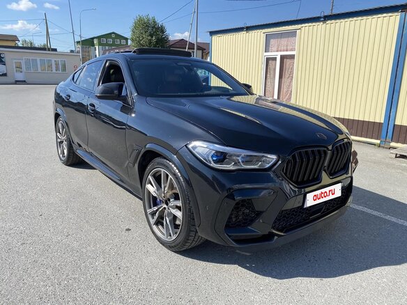 2020 BMW X6 M50d III (G06), чёрный - вид 2