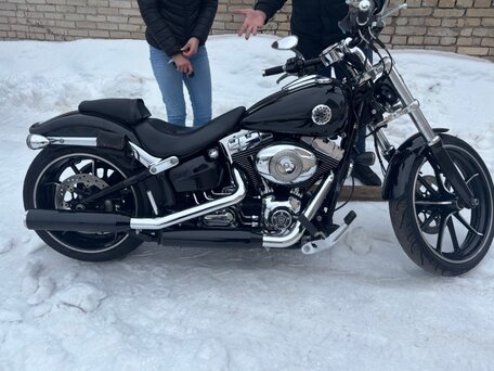 2015 Harley-Davidson Breakout, чёрный, 1500000 рублей, вид 5