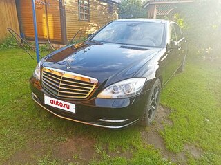 2012 Mercedes-Benz S-Класс 350 Long V (W221) Рестайлинг, чёрный, 3100000 рублей, вид 1