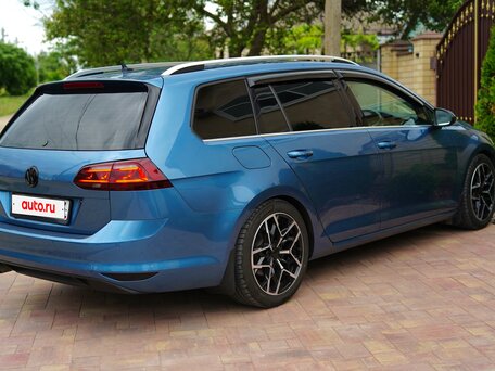 2015 Volkswagen Golf VII, синий, 1290000 рублей, вид 5