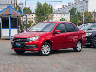 2020 Lada (ВАЗ) Granta I Рестайлинг, красный, 589000 рублей, вид 2