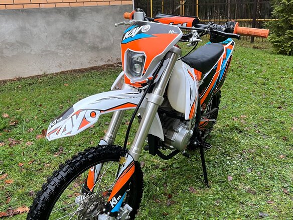 2024 Kayo K1-L 150 MX, белый, 100000 рублей - вид 8