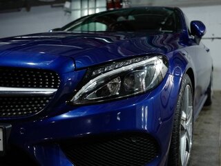 2016 Mercedes-Benz C-Класс 180 IV (W205), синий, 2900000 рублей, вид 4