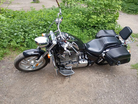 2004 Honda VTX 1300, чёрный, 560000 рублей, вид 1