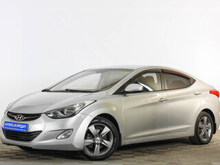 2012 Hyundai Elantra V (MD), серебристый, 839000 рублей, вид 3
