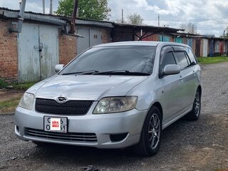 2004 Toyota Corolla Fielder IX (E120, E130) Рестайлинг, серебристый, 750000 рублей, вид 1
