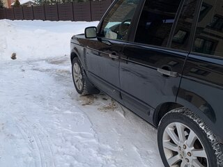 2008 Land Rover Range Rover Supercharged III Рестайлинг, чёрный, 1545000 рублей, вид 4