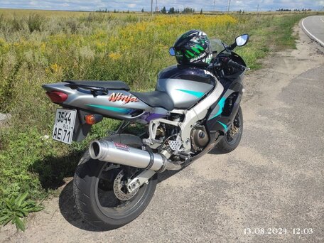 2001 Kawasaki ZX-9R Ninja, чёрный, 360000 рублей, вид 4