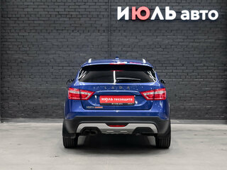 2020 Lada (ВАЗ) Vesta SW Cross I, синий, 1200000 рублей, вид 5