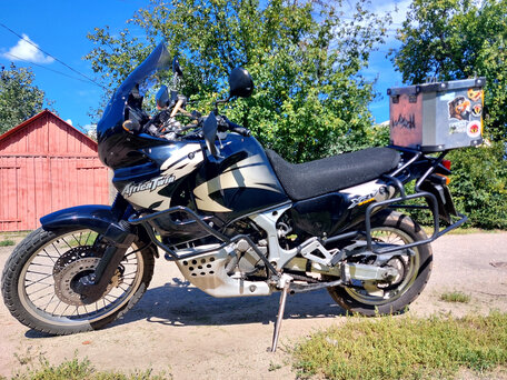 2003 Honda XRV 750 Africa Twin, чёрный, 450000 рублей, вид 1