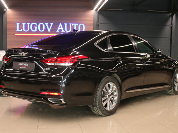 2017 Genesis G80 I, чёрный, 1888000 рублей - вид 4