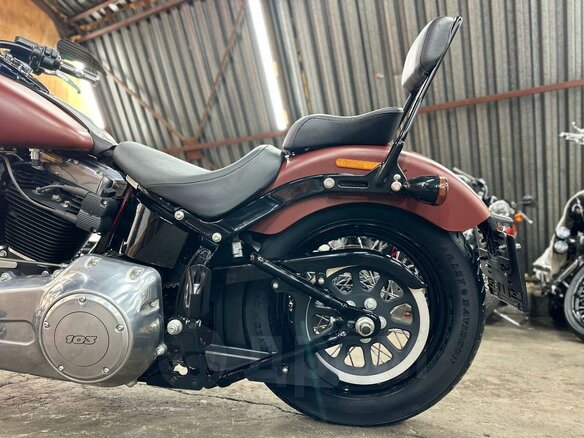 2017 Harley-Davidson Softail Slim, оранжевый, 1150000 рублей - вид 18
