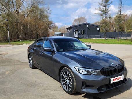 2021 BMW 3 серии 318d VII (G2x), серый, 3030000 рублей, вид 3
