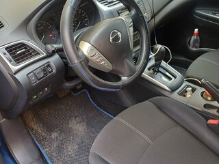 2016 Nissan Sentra VII (B17) Рестайлинг, синий, 950000 рублей, вид 4