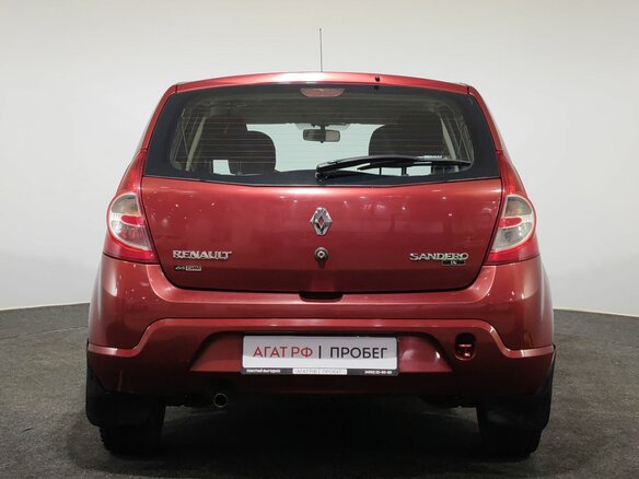 2010 Renault Sandero I, красный - вид 5