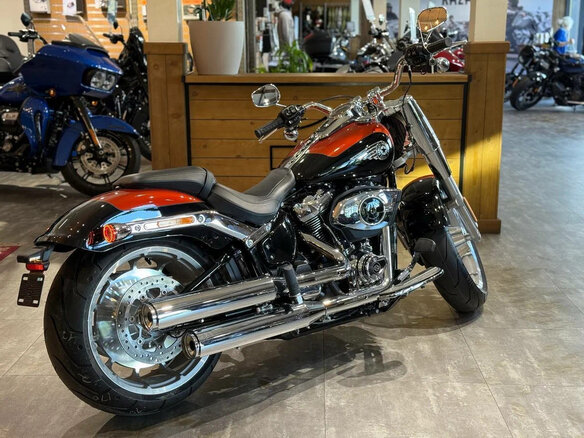 2025 Harley-Davidson Fat Boy, красный - вид 9