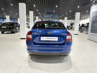 2018 Skoda Rapid I Рестайлинг, синий, 648000 рублей, вид 3