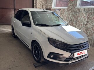 2019 Lada (ВАЗ) Granta I Рестайлинг, белый, 770000 рублей, вид 4