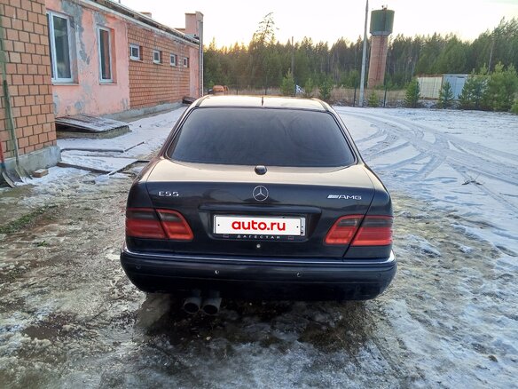 1997 Mercedes-Benz E-Класс 320 II (W210, S210), синий, 650000 рублей - вид 12