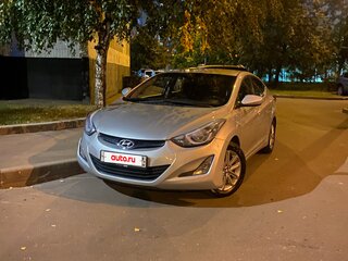 2015 Hyundai Elantra V (MD) Рестайлинг, серебристый, 760000 рублей, вид 1