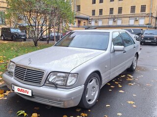 1997 Mercedes-Benz S-Класс 600 Long III (W140) Рестайлинг, серебристый, 2500000 рублей, вид 1