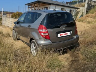 2005 Mercedes-Benz A-Класс 170 II (W169), серый, 460000 рублей, вид 4