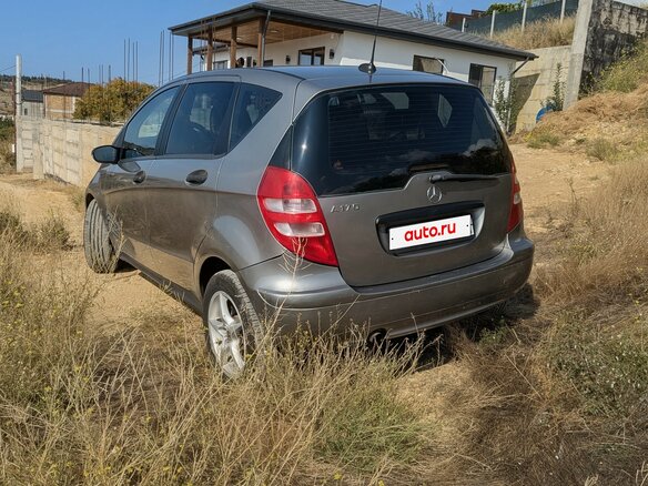 2005 Mercedes-Benz A-Класс 170 II (W169), серый, 460000 рублей - вид 3