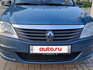 2011 Renault Logan I Рестайлинг, синий, 655000 рублей, вид 3