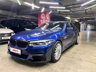2018 BMW 5 серии 530i xDrive VII (G30/G31/G38), синий, 3390000 рублей, вид 1